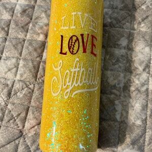 🥎🥎Softball tumbler and backpack🥎🥎